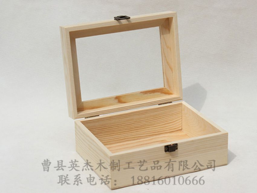 點(diǎn)擊查看詳細(xì)信息<br>標(biāo)題：松木原木色亞克力蓋子木盒 閱讀次數(shù)：1525
