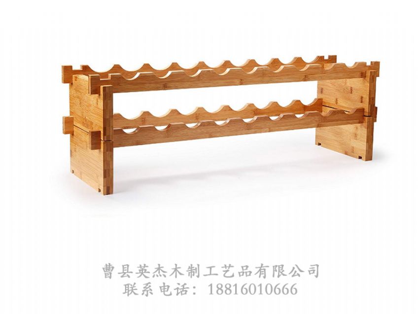 點(diǎn)擊查看詳細(xì)信息<br>標(biāo)題：木制酒架 閱讀次數(shù)：1036